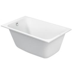 Ванна Duravit DuraStyle 140х80 см встраиваемая, акриловая, цвет: белый, (без гидромассажа, ножек, сифона, фронтальной панели), прямоугольная