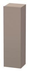 Пенал Duravit DuraStyle, 40x36x140 см, подвесной, (правый), с дверцей, с полкой, со стеклянными полками, цвет: базальт, в ванную комнату