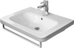 Полотенцедержатель DURAVIT DuraStyle для раковины, одинарный, на раковину, неповоротный, 58,9 см, металлический, форма квадратная, для полотенец, в ванную/туалет, цвет хром, для умывальника