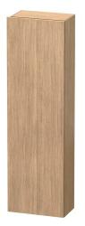 Пенал Duravit DuraStyle, 40x24x140 см, подвесной, (правый), с дверцей, с полкой, со стеклянными полками, цвет: дуб европейский, в ванную комнату