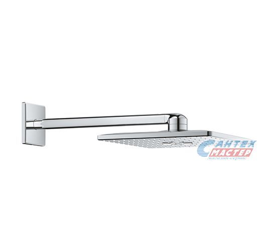 Верхний душ Grohe Rainshower 310 SmartActive Cube с душевым кронштейном хром 26479000