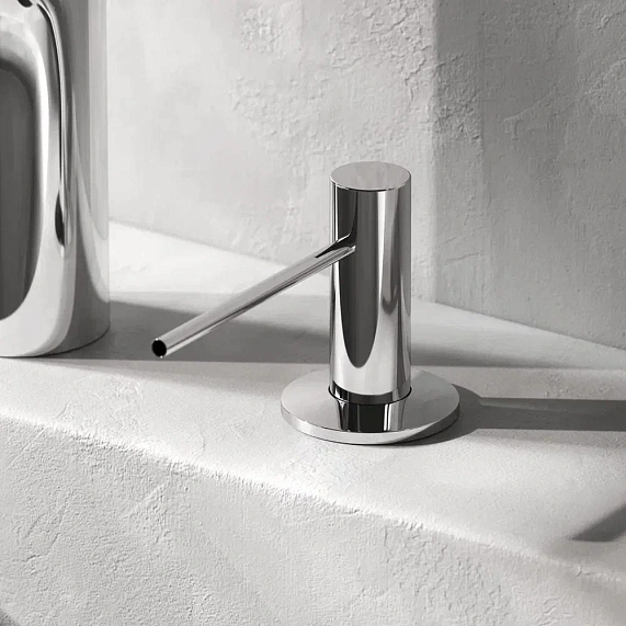 Дозатор для моющего средства AM.PM Gem A9037200 встраиваемый, хром