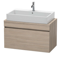 Тумба/шкафчик для консоли/столешницы Duravit DuraStyle под раковину 60х47,8х51,2 см, подвесная, ДСП, цвет: сосна серебристая, 1 выдвижной ящик, прямоугольная