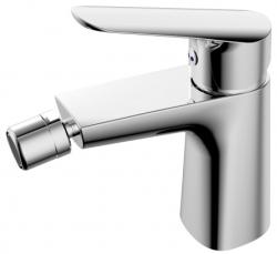 Смеситель для биде Azario CAMPO, однорычажный, керамический картридж, поворотный излив, длина 117 мм, латунь, цвет хром, без шланга/лейки