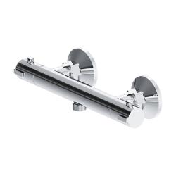 Смеситель для душа Damixa Jupiter, настенный, термостатический, без излива/шланга/лейки, латунь, цвет хром, для душа