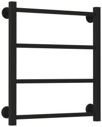 Полотенцесушитель Сунержа Стилье Версия-КН 600х500, 4 перекладины, водяной, нижнее подключение, цвет матовый черный