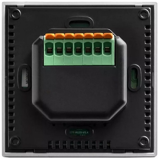 Терморегулятор электронный Теплолюкс Solus Zen Wi-Fi 16 А (3,6 кВт), цвет черный/серебро, сенсорный, для управления теплым полом 100000379500