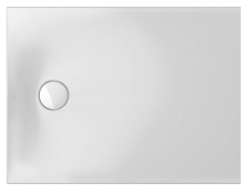 Душевой поддон Duravit Tempano Antislip 100х70х4 см, акриловый, белый, антискольжение, (без установочного комплекта, без экрана, без слива), прямоугольный