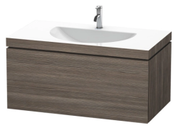 Тумба под раковину для консоли/столешницы Duravit L-Cube 72х47,7х40 см, подвесная, ДСП, цвет: сосна терра, 1 выдвижной ящик, прямоугольная