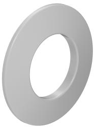 Накладка декоративная Okseler D80 белая, пвх