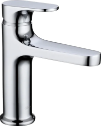 Смеситель для раковины/умывальника Boheme Spectre, однорычажный, неповоротный, керамический картридж, длина излива 127 мм, латунь, цвет хром