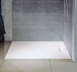 Душевой поддон Duravit Stonetto 160х90х5 см, минеральное литье DuraSolid, цвет: белый, антискольжение, (без установочного комплекта, без экрана, без слива), прямоугольный