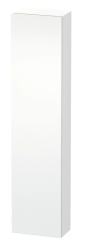 Пенал Duravit DuraStyle, 40x24x180 см, подвесной, (правый), с дверцей, с полкой, со стеклянными полками, цвет: белый матовый, в ванную комнату