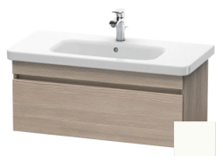 Тумба под раковину для консоли/столешницы Duravit DuraStyle 90х47,8х51,2 см, подвесная, ДСП, цвет: сосна серебристая/белый матовый, 1 выдвижной ящик, прямоугольная