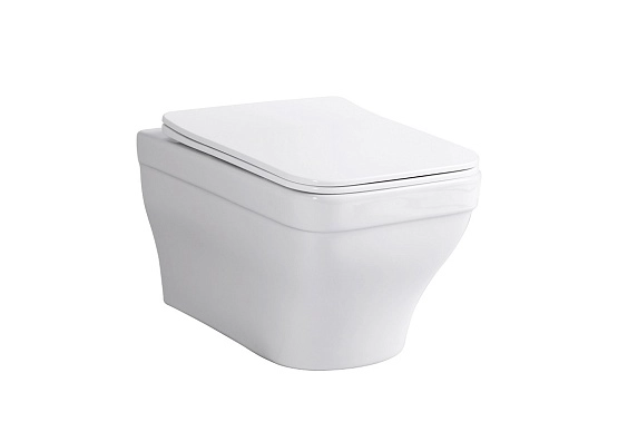 Комплект унитаза с инсталляцией Aquatek Амадео (Сет) c сиденьем микролифт, без клавиши
