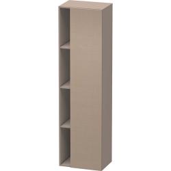 Пенал Duravit DuraStyle, 50x36x180 см, подвесной, (правый), с дверцей, с закрытыми/открытыми полками, цвет: лен/базальт, в ванную комнату