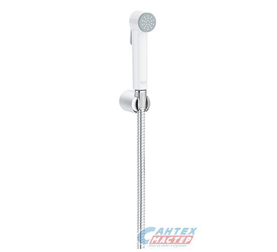 Душевой гарнитур Grohe Tempesta-F Trigger Spray 30 с гигиеническим душем и настенным держателем, шланг 125 см хром/белый 26356IL0