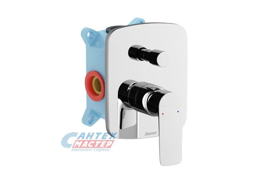 Смеситель для ванны Ravak CL 065.00 для R-box однорычажный встраиваемый X070088