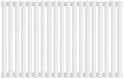 Радиатор отопления Сунержа Эстет-11 500х855 19 секций, цвет матовый белый, универсальное подключение, нержавеющая сталь, трубчатый