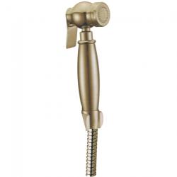 Гигиенический душ Boheme Medici, без смесителя, со шлангом, без держателя, для унитаза/биде, настенный, латунь, цвет бронза