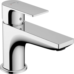 Смеситель для ванны Hansgrohe Rebris E Monotrou на борт ванны однорычажный, неповоротный, латунный, длина излива 14 см, керамический, цвет хром, без душевого шланга/лейки, на 1 отверстие