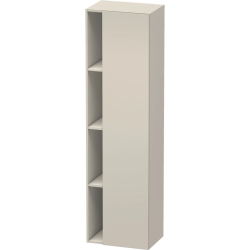 Пенал Duravit DuraStyle, 50x36x180 см, подвесной, (правый), с дверцей, с закрытыми/открытыми полками, цвет: серо-коричневый, в ванную комнату