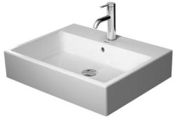 Раковина DURAVIT Vero Air 60х47х16,5 см, накладная, прямоугольная, санфарфор, цвет белый, без отверстия под смеситель, слив/перелив