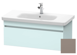 Тумба под раковину для консоли/столешницы Duravit DuraStyle 80х55х50 см, подвесная, ДСП, цвет: светло-голубой/базальт, 1 выдвижной ящик, прямоугольная