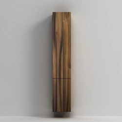 Пенал AM.PM Gem 30х31,4х167 см, подвесной, (левый), с дверцами/двустворчатый, с полками, цвет орех, в ванную комнату, влагостойкий