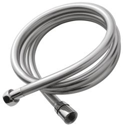 Шланг для душа Esko ASH16 160 см. 1/2"вн.х1/2"вн. армированный ПВХ цвет серебристый, для душа/лейки/ванны, без лейки, внутренняя резьба  