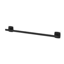 Полотенцедержатель AM.PM Gem 500 мм настенный, металлический, для полотенец в ванную/туалет/душевую кабину, цвет черный матовый