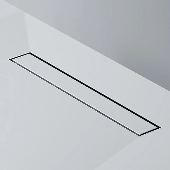 Душевой трап (лоток) AM.PM MasterFlow 500 мм комбинированный затвор со стальной матовой решеткой, под плитку, выходная труба 40/50 мм, линейный