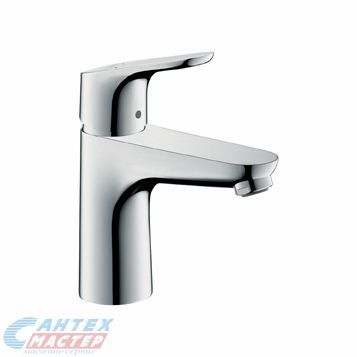 Смеситель для раковины Hansgrohe Focus E2 однорычажный, излив короткий, керамический, латунь, цвет хром, без донного клапана