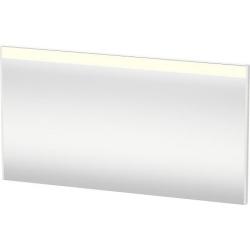 Зеркало Duravit Brioso, 132х70х4,5 см с LED/ЛЕД-подсветкой, прямоугольное, подвесное/настенное, цвет рамы: белый глянец, сенсорный выключатель, диммер, для ванной