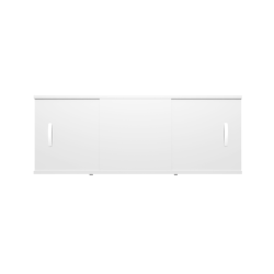 Панель Тритон под ванну 160х50 см раздвижной, цвет белый (экран для ванны) прямоугольная, фронтальная панель, универсальная, левая/правая