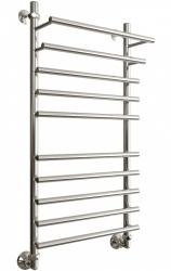 Полотенцесушитель Двин F Primo 100/50, водяной (1"-3/4"-1/2" К3  Полированный), универсальное подключение, нержавеющая сталь, настенный, форма лесенка, цвет хром