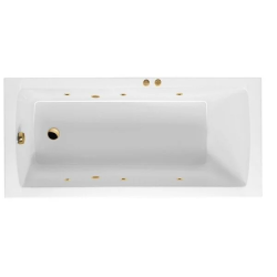 Ванна Excellent Aquaria SOFT, 150х70 см, акриловая, цвет- белый, (с гидромассажем), с каркасом, прямоугольная, правосторонняя/левосторонняя, правая/левая, универсальная, приставная/встраиваемая