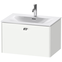 Тумба/шкафчик для консоли/столешницы Duravit Brioso под раковину 62х55х44,2 см, подвесная, ДСП, цвет: белый матовый, 1 выдвижной ящик, прямоугольная