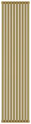 Радиатор отопления Сунержа Эстет-00 1800х450 10 секций, цвет матовое золото, универсальное подключение, нержавеющая сталь, трубчатый