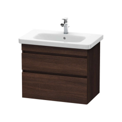 Тумба/шкафчик для консоли/столешницы Duravit DuraStyle под раковину 80х54,8х51,2 см, подвесная, ДСП, цвет: каштан темный, 2 выдвижных ящика, прямоугольная