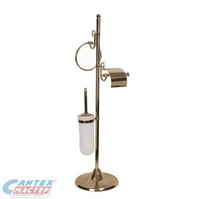 Комбинированная стойка Boheme Medici напольная с полотенцедержателем бронза 10631