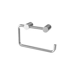 Держатель для туалетной бумаги IDDIS Petite, без крышки, сатин, настенный, сплав металлов, форма округлая, для туалета/ванной, бумагодержатель