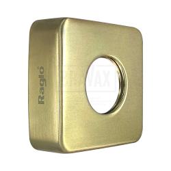 Отражатель Raglo R599.07.03, цвет сатин золотой, пара, для смесителя, нержавеющая сталь, квадратная