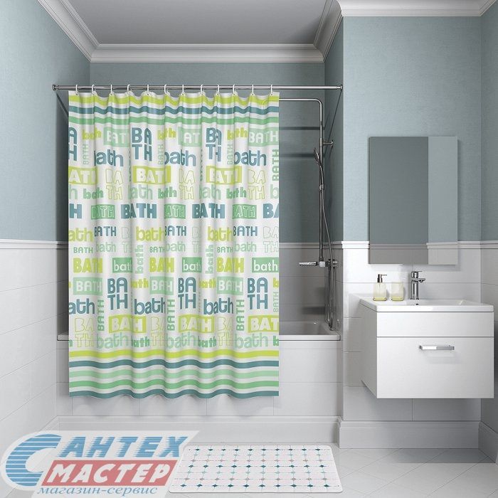 Шторка Iddis для ванной комнаты Basic 200х180 B19P218i11