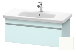 Тумба под раковину для консоли/столешницы Duravit DuraStyle 90х47,8х51,2 см, подвесная, ДСП, цвет: светло-голубой/белый матовый, 1 выдвижной ящик, прямоугольная