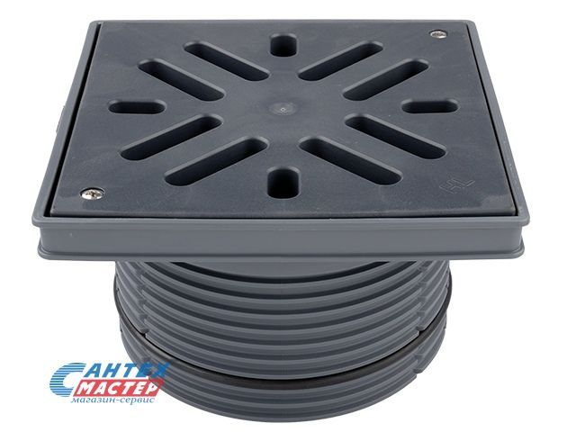 Надставной элемент Ду195 HL 608 с решёткой из полипропилена, HL 623