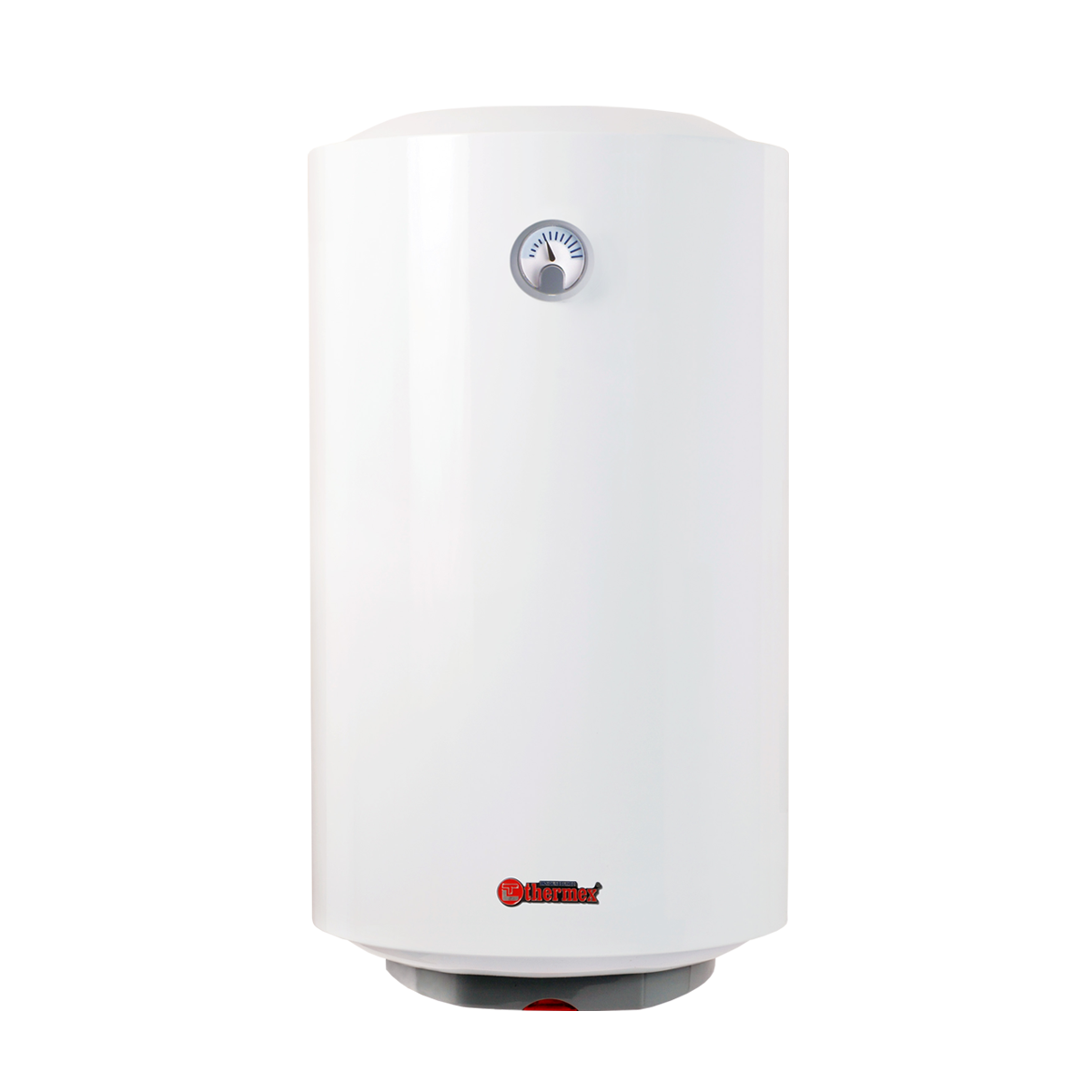 Водонагреватель 80 л Thermex ERD 80 V электрический, настенный, вертикальный, накопительный тип, 1.5 квт, 810х460х438 мм, 230 в, (цвет белый, круглый), с нижней подводкой Сухой ТЭН Количество внутренних баков 1