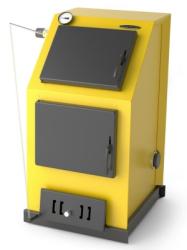 Котел водогрейный ТМФ (TMF) Оптимус Автоматик 20кВт АРТ под ТЭН желтый, дрова/уголь
