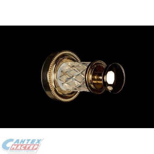 Крючок Boheme Murano Crystal одинарный золото 10906-CRST-G