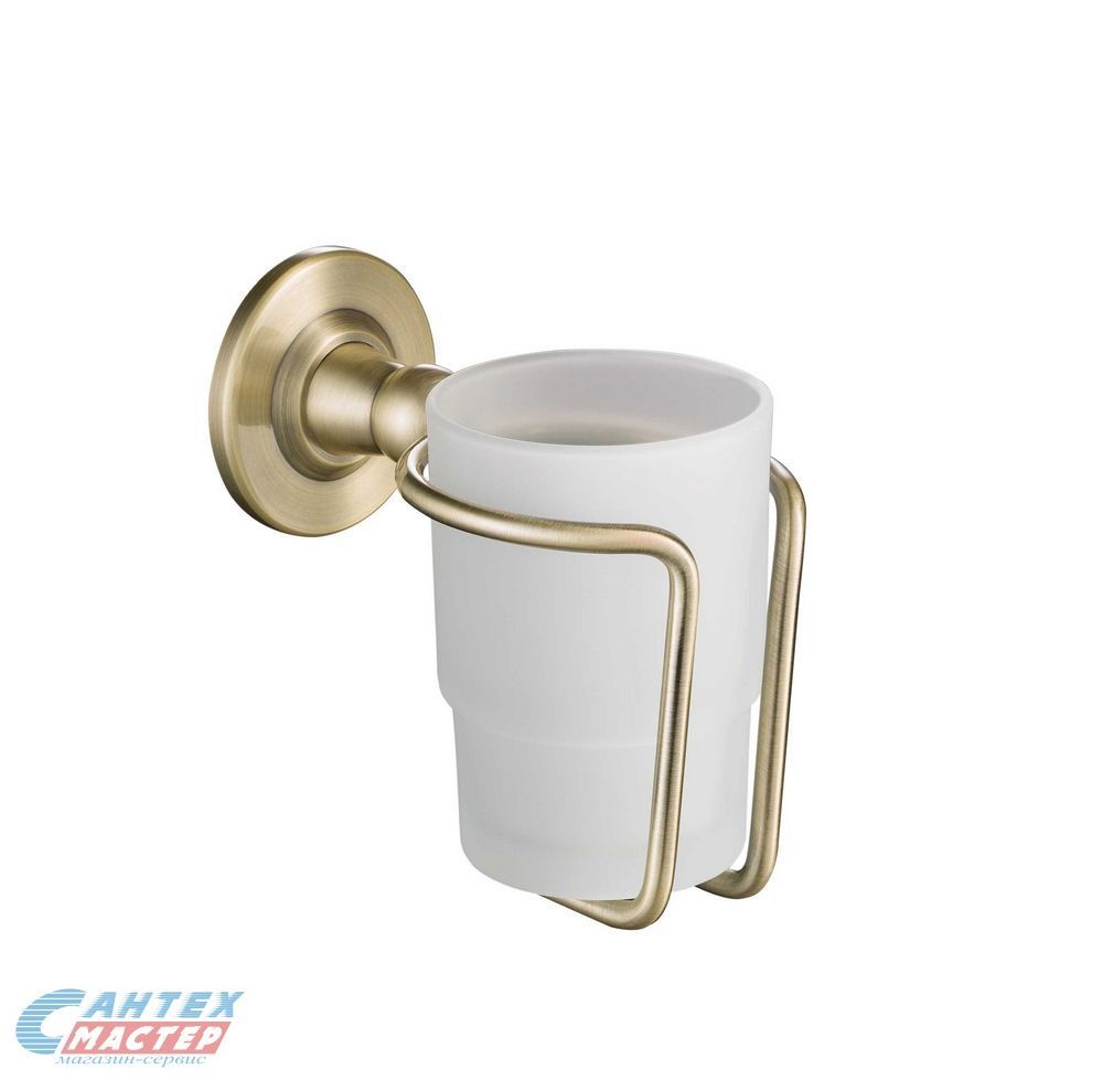 Стакан Timo Nelson для зубных щеток бронза матовое стекло 160031/02